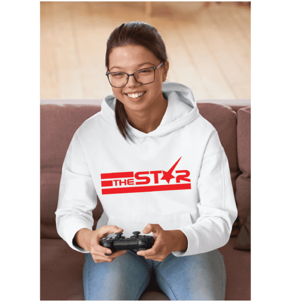 Unisex White Hoodie -  Thestar Africa Apparel