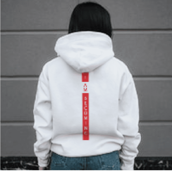 Unisex White Hoodie -  Thestar Africa Apparel