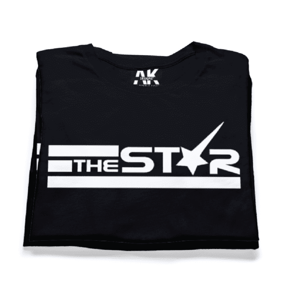 Unisex Black T-Shirt - Thestar Africa Apparel