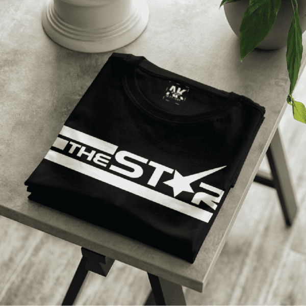 Unisex Black T-Shirt - Thestar Africa Apparel