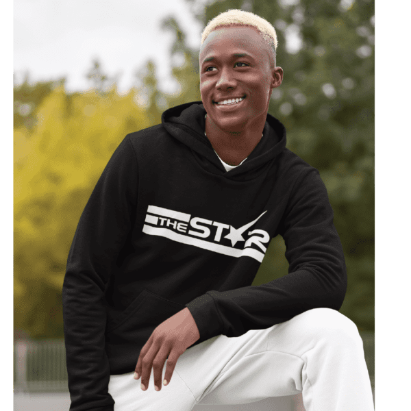 Unisex Black Hoodie - Thestar Africa Apparel