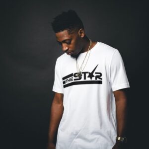 Unisex  White/Black T-Shirt -  Thestar Africa Apparel
