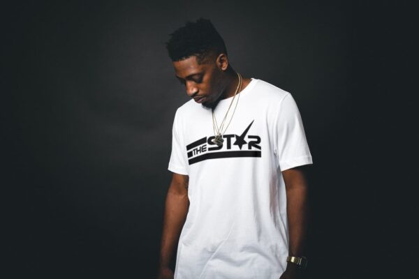 Unisex  White/Black T-Shirt -  Thestar Africa Apparel