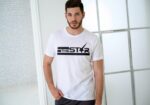 Unisex  White/Black T-Shirt -  Thestar Africa Apparel