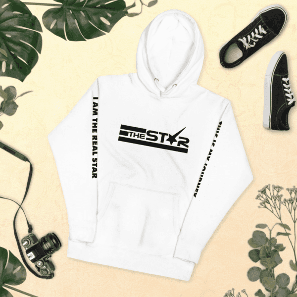 I Am A Star White Hoodie Edition